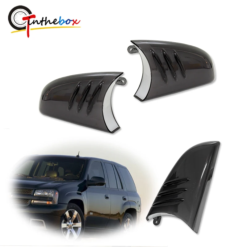 Cubiertas de luz de señal de giro de espejo lateral delantero para Buick Rainier, Chevrolet Trailblazer, GMC Ensemble, Oldsmobile Bravada
