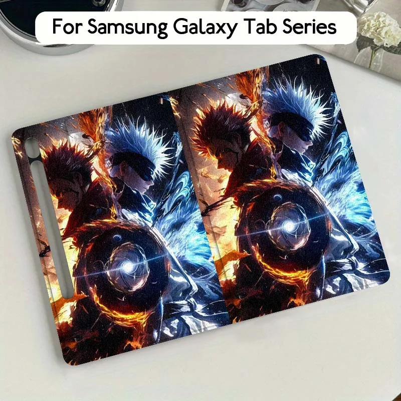 

Art J-Jujutsu K-Kaisens Tablet Case For Samsung Galaxy Tab S7 S8 S9 S10 FE Plus Lite 11 12.4 13.1 Inch