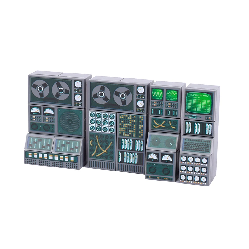 City Tech Building Blocks Computer Control Center Model
