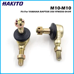 M10-M10 Tie Rod End Kits Ball Joint Fit For 50cc 110cc 150cc 200cc 250cc YAMAHA RAPTOR 350 YFM350 04-09 Karting Quads Bike Parts