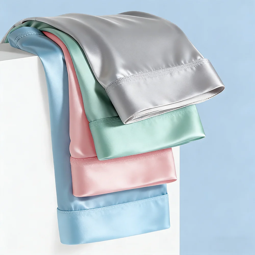 

4Pcs/Lot Men's Ice Silk Boxer Shorts Graphene Crotch Ultra Thin Breathable Summer Comfortable Underwear