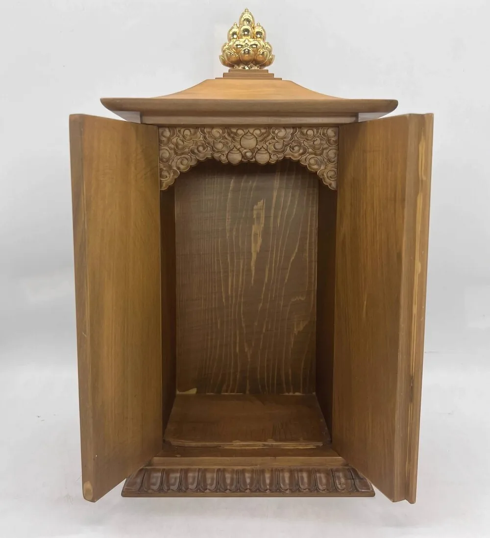 Altar de Madera de Ciprés, Butsudan, Santuario, Dios Zen, Casa de Madera, Religión, Espiritualidad