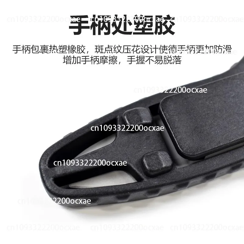 سكين إنقاذ المياه في الهواء الطلق حبل القاطع التيتانيوم مطلي متعدد الوظائف الغوص مركبة المحمولة معدات سكين المنقذة للحياة #3