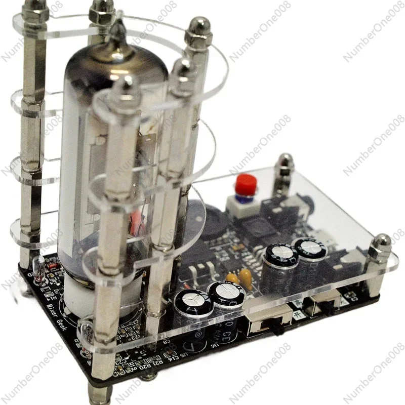 DIY 6E2 Magic Eye Audio Level Indicator VU Meter Board USB Powered For Amplifier Retro Tube Glow
