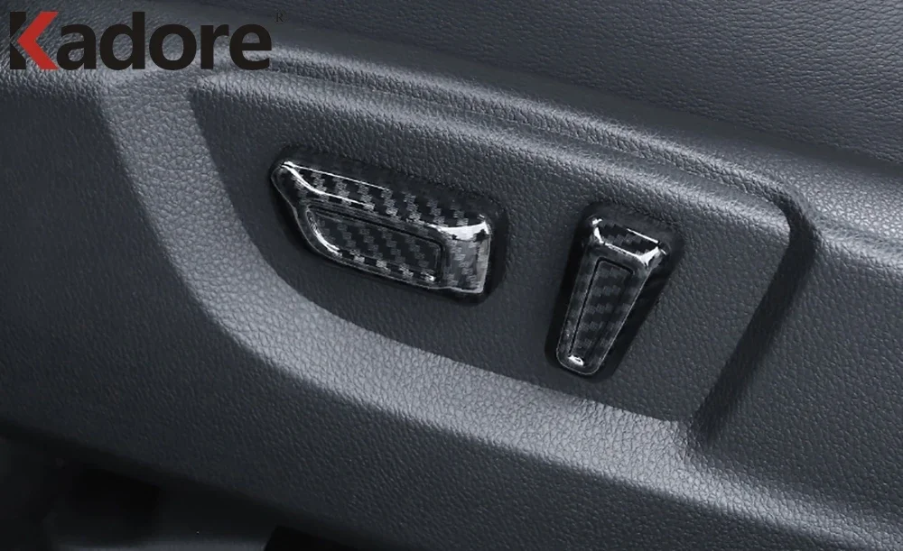 Seat Adjustment Button Switch Cover For Mitsubishi Eclipse Cross 2017 2018 2019 2020 Trim Sticker Interior Accessories LHD