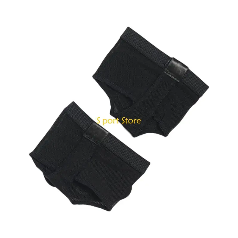 U2JB 1 زوج النساء الرقص الشرقي ممارسة وسادة للقدم نصف باطن أحذية الرقص الباليه الرقصات الغنائية الكفوف وسادة الرقص الشرقي ملحق