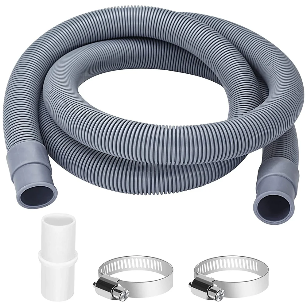 

Drain Hose Extension for Washing Machines,2M Drain Hose Universal Washing Machine Hose,Drain Hose Dishwasher Extension