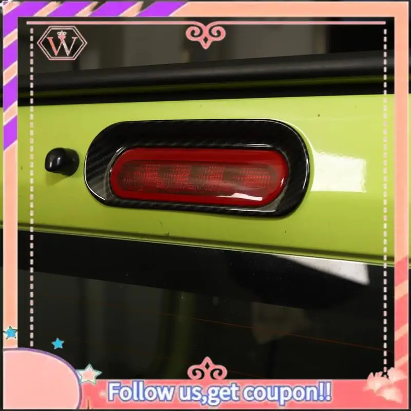 

Durable For Suzuki Jimny 2019 2020 2021 Car High Brake Light Decor Frame Cover Stickers Trim Accessories