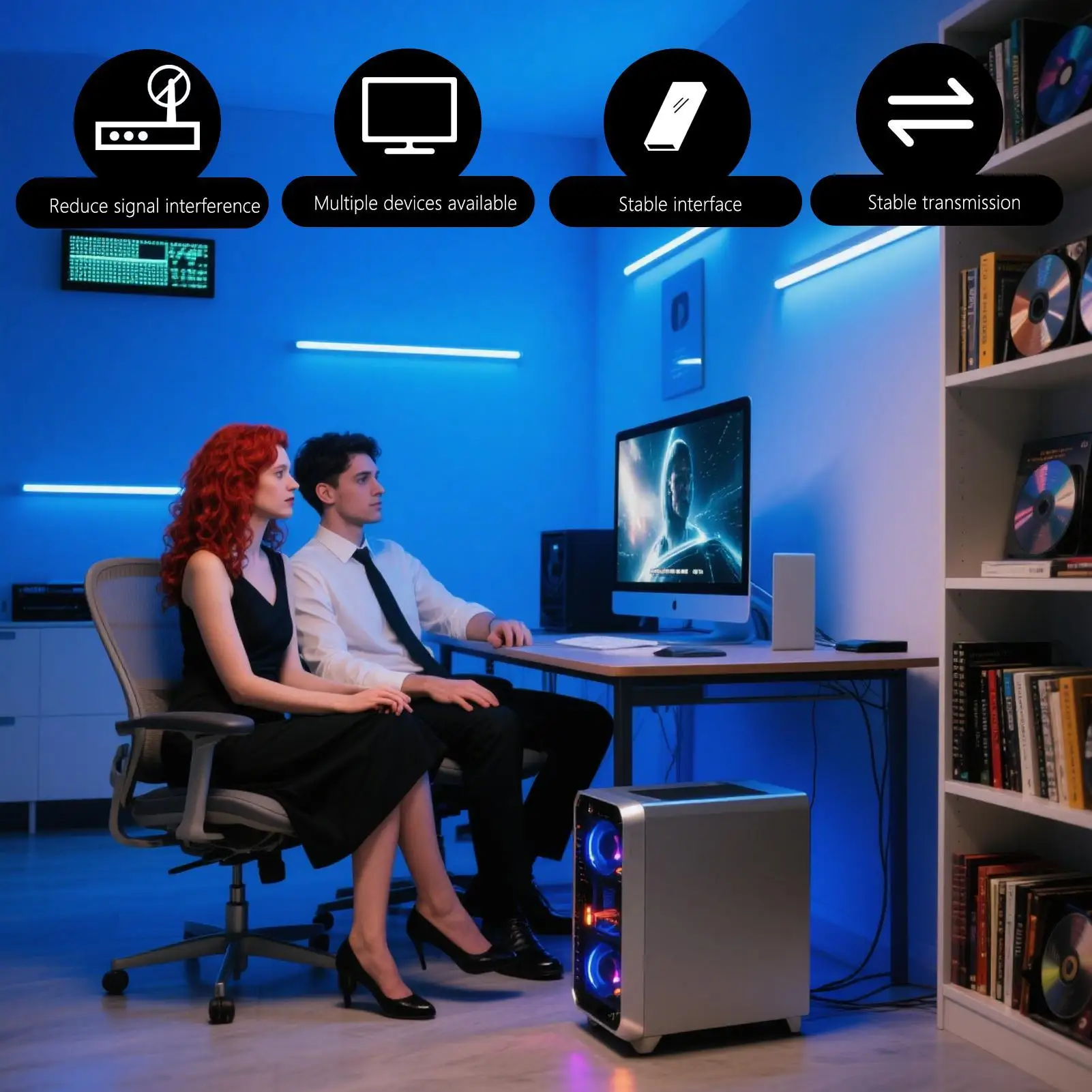 USB C اللوحة الأم رأس الفاصل المكونات N-Play نوع A/C تحويل رأس اللوحة الأم الداخلية محول تمديد للكابل