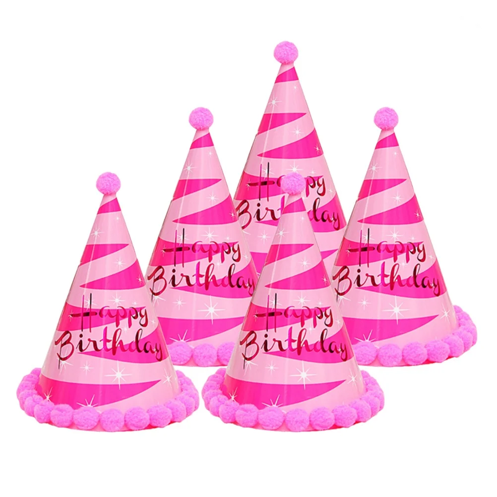 

12 Pcs Party Hats Birthday Cone for Adults Rainbow DIY Cake Paper Festive