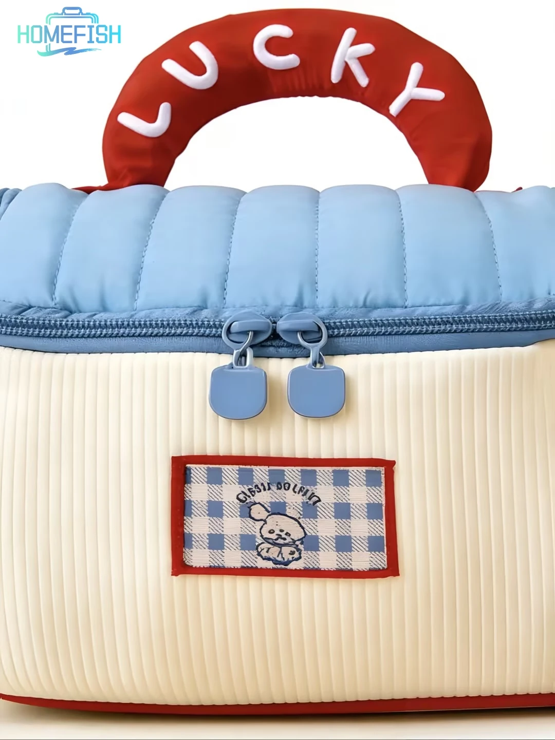 

Косметичка HOMEFISH с милым мультяшным принтом, портативная, для путешествий, с оригинальным дизайном для организации и хранения вещей