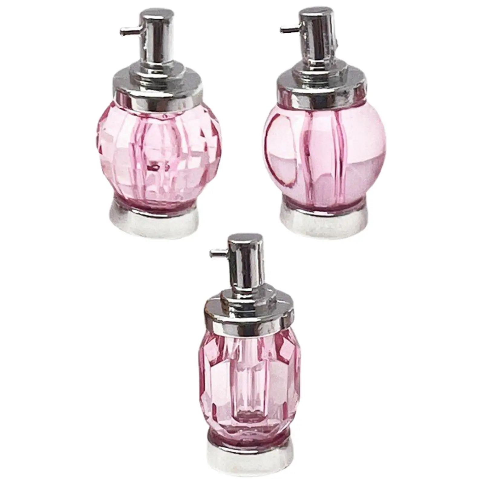 2-4pack 3x 1:12 Dollhouse Perfume Bottle Life Scene Bedroom Bathroom Decor