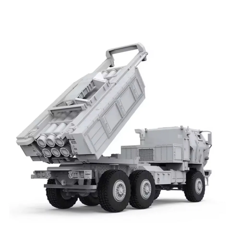MENG Tank Model Kit 72-004 American M142 Haimas, Self-Propelled Rocket Launch System  DIY Toy Collection Gift 1/72