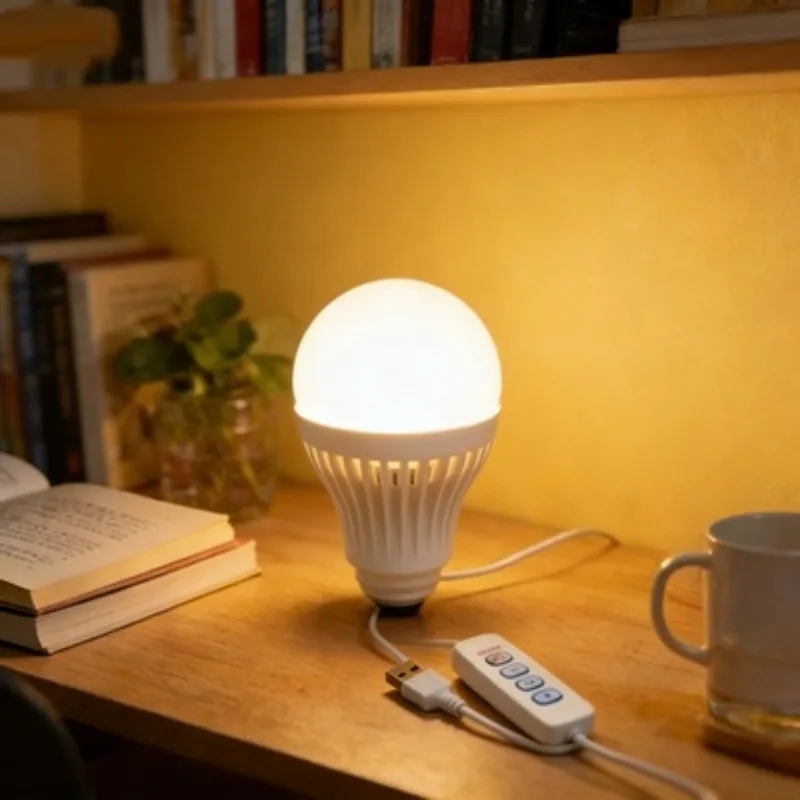 5V Led Lantern Camp Light Lamp Usb Emergency Bulb Hanging Tent Lamp for Work BBQ Fishing Repair Out Door Camping