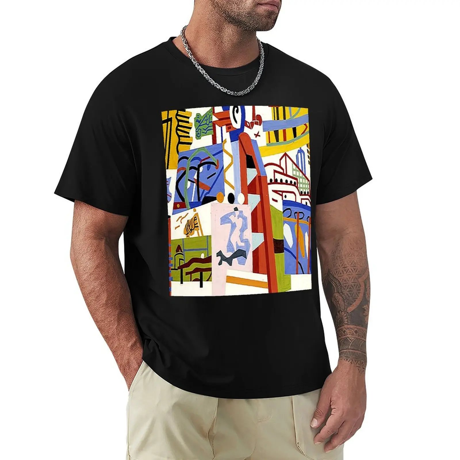 by Stuart Davis 909 T-Shirt t shirt man designer T-Shirt