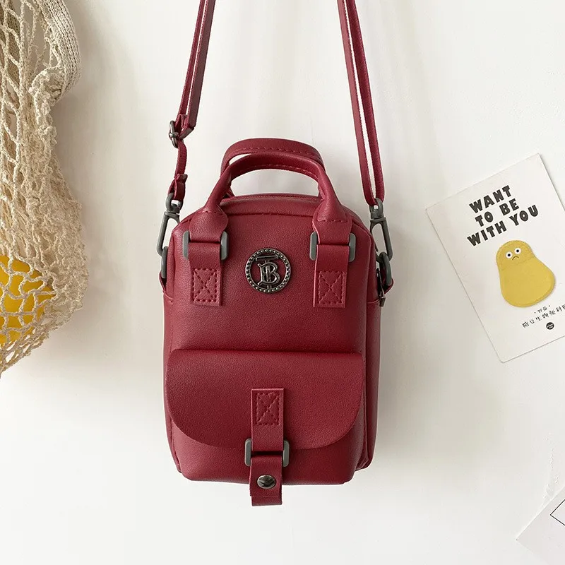 Fashion New Korean Style Mini Backpack Small Backless Bag Multi-Functional Girls' Small Backpack