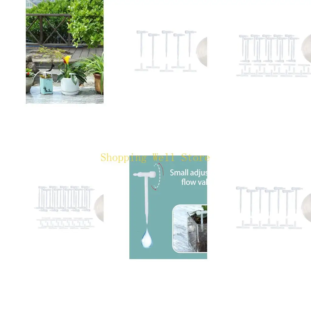 KX4B Efficient Drip Irrigation Set Adjustable Flows Rate Simple Setup For Home Gardens Helps Conserve Water And Promote Healthy