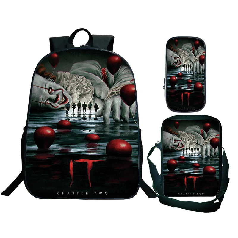 

Добро пожаловать в дерзву, забавный игровой рюкзак, сумка-карандаш, 3 шт., студенческие модные рюкзаки на заказ, школьная сумка с узором «сделай сам», Mochilas