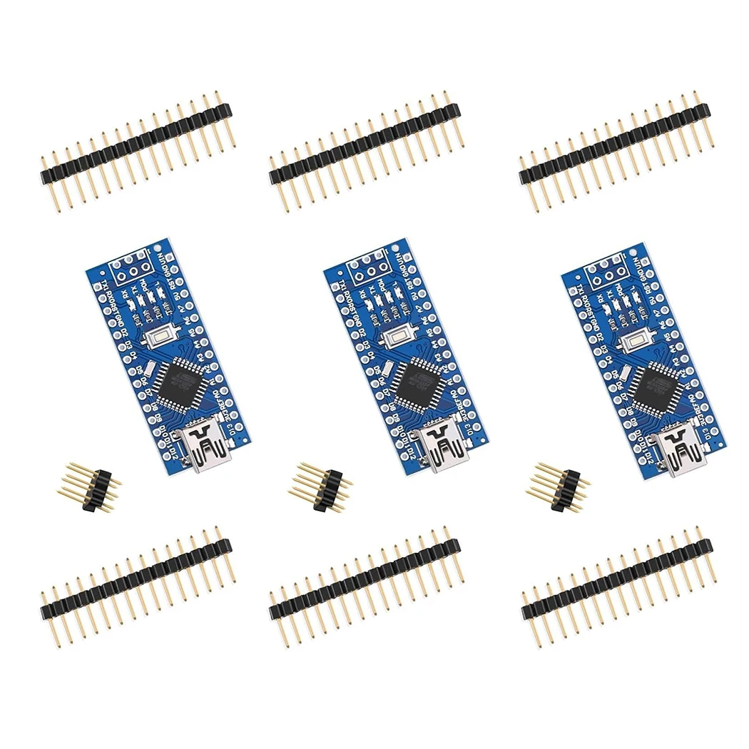 Nano V3.0 Board AYWHP Nano Micro-Controller Board ATmega328P 5V 16M, Microcontroller Board Compatible with Arduino Nano IDE