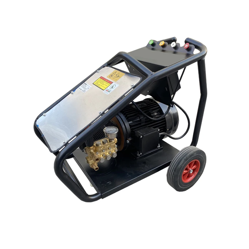 3625PSI 250bar15LPM High Pressure Water Jet Machine OEM Industrial Surface Cleaning  Water Jetting Machine