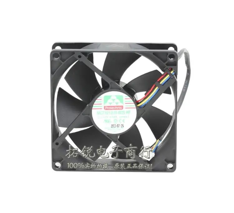 1PCS Magic MGT9212UR-W25 12V 0.54a 9225 PWM Temperature Control Wind Cooling Fan