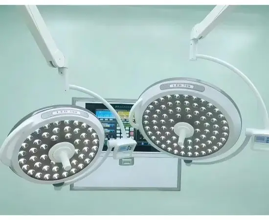 Lisen Electric Power Source Operating Room Ceiling Medical Light Surgical Shadowless Lamp LED Elite LED 700/500 700mm Diameter