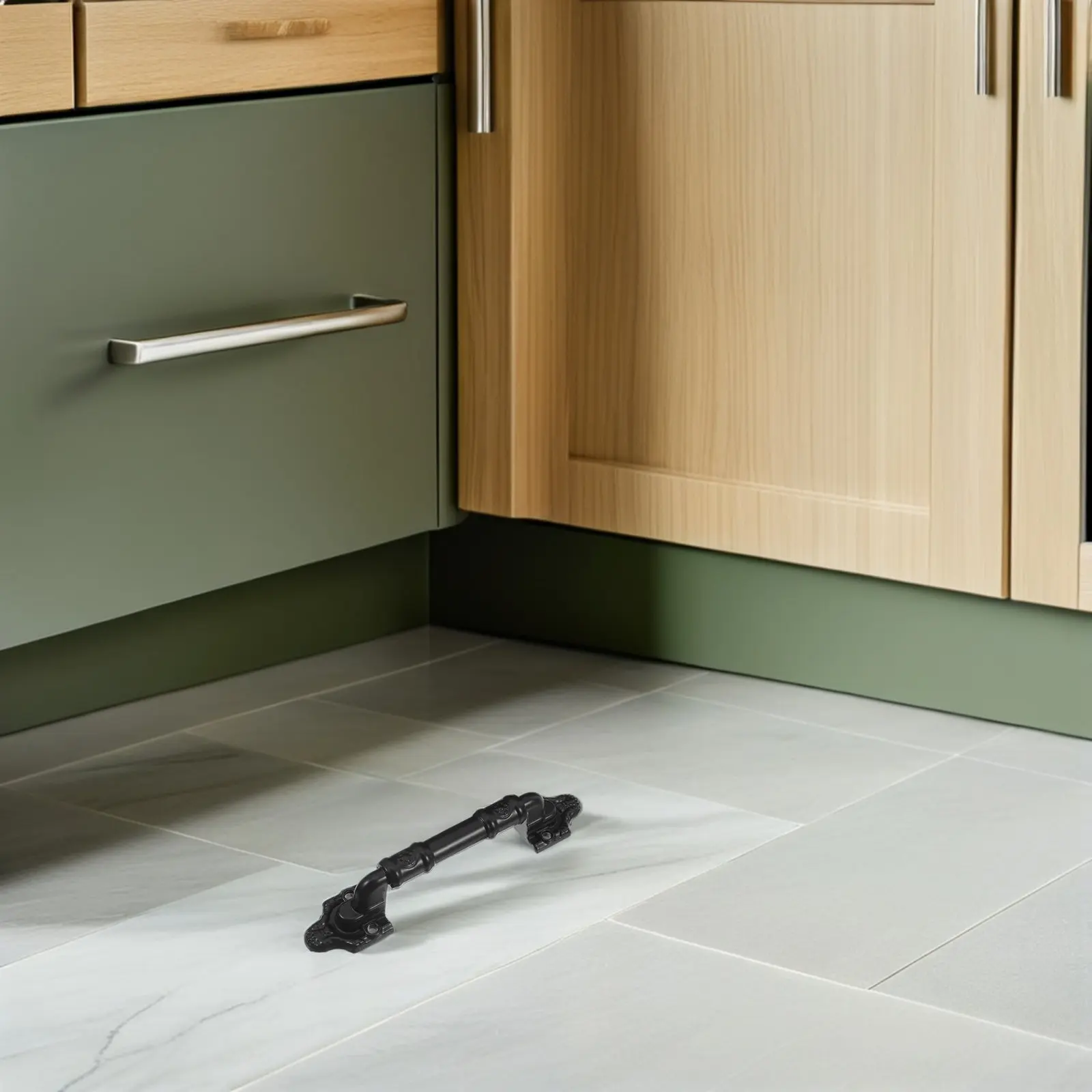 

4 шт. металлических ручек для амбарных дверей, сверхпрочные ручки-скобы для внутренних и наружных раздвижных дверей, ворот, шкафов, сараев, гаражей