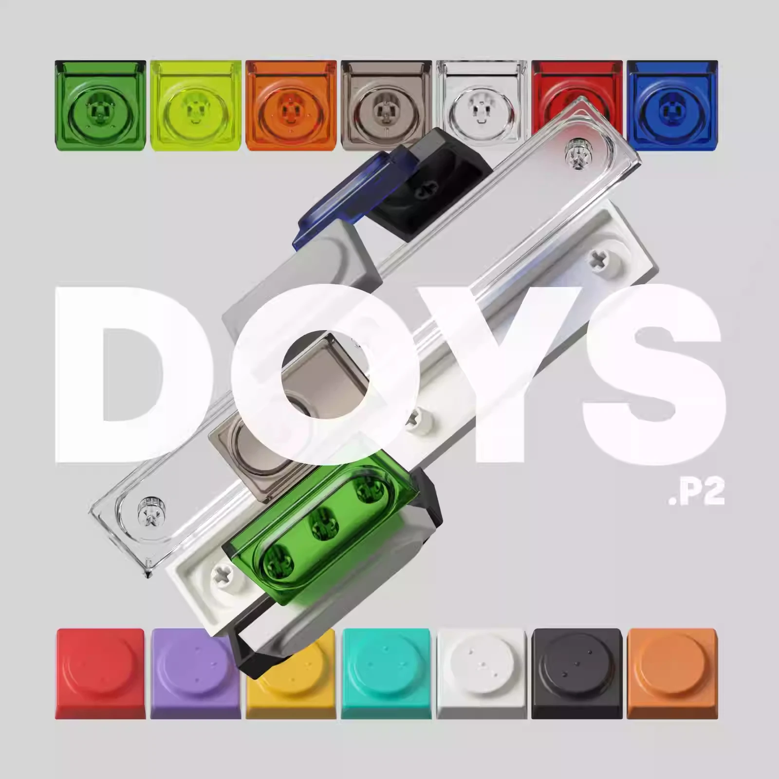 

DEADLINE Studio DOYS PC Toys Keycaps for MX Switches Mechanical Keyboard DIY Keycaps Transparent Keycaps PC Accessories