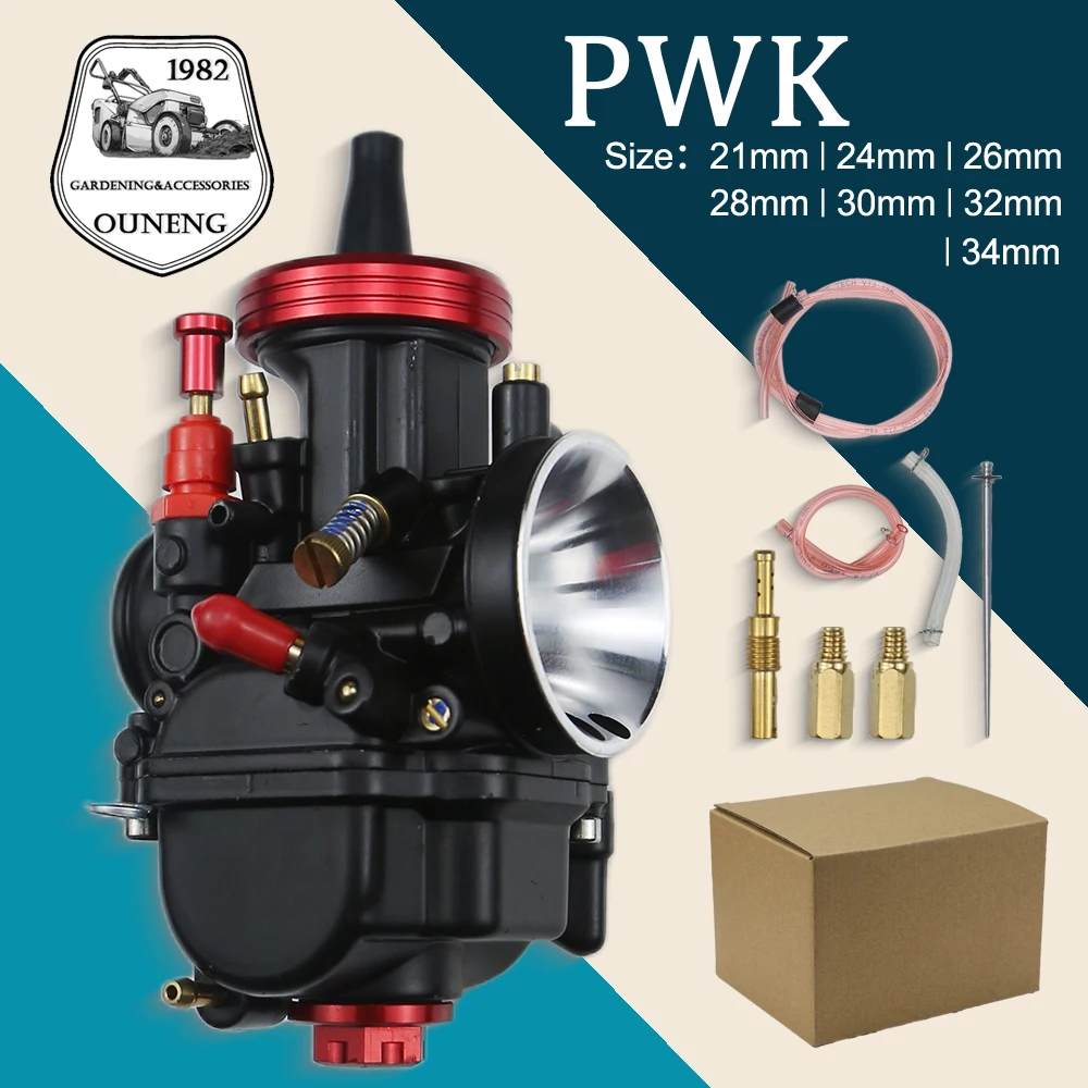 High Performance Universal Modification Motorcycle Carburetor 21mm 24mm 26mm 28mm 30mm 32mm 34mm PWK Power Jet Carburettor Carb