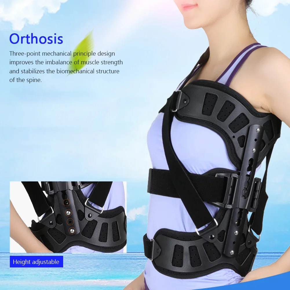 Adjustable Scoliosis Posture Corrector Adults Health Support Brace Posture Corrector Scoliosis  Back Postoperative Recovery