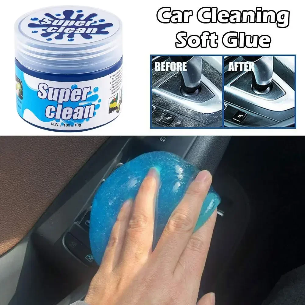 Car Cleaning Soft gel Duster To Removes Interior Cleaning Magic Outlet Laptop Vent Air Dashboard Tool Wash Dust Mud