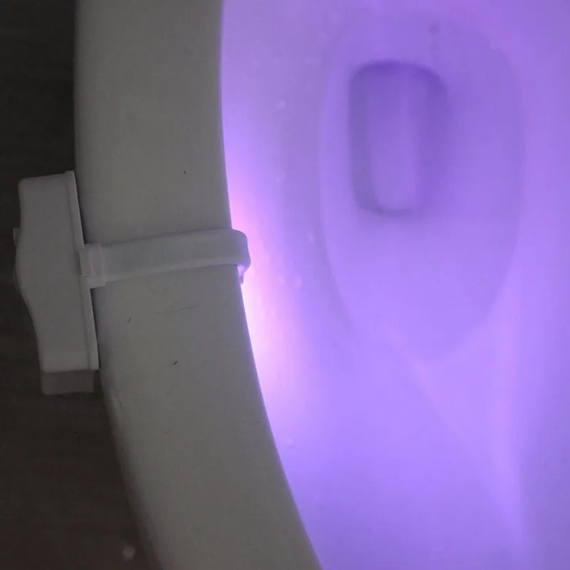 Smart PIR Motion Sensor Night Light Toilet Light Waterproof Toilet Seat For Toilet Bowl Backlight WC Lighting LED Luminaria Lamp