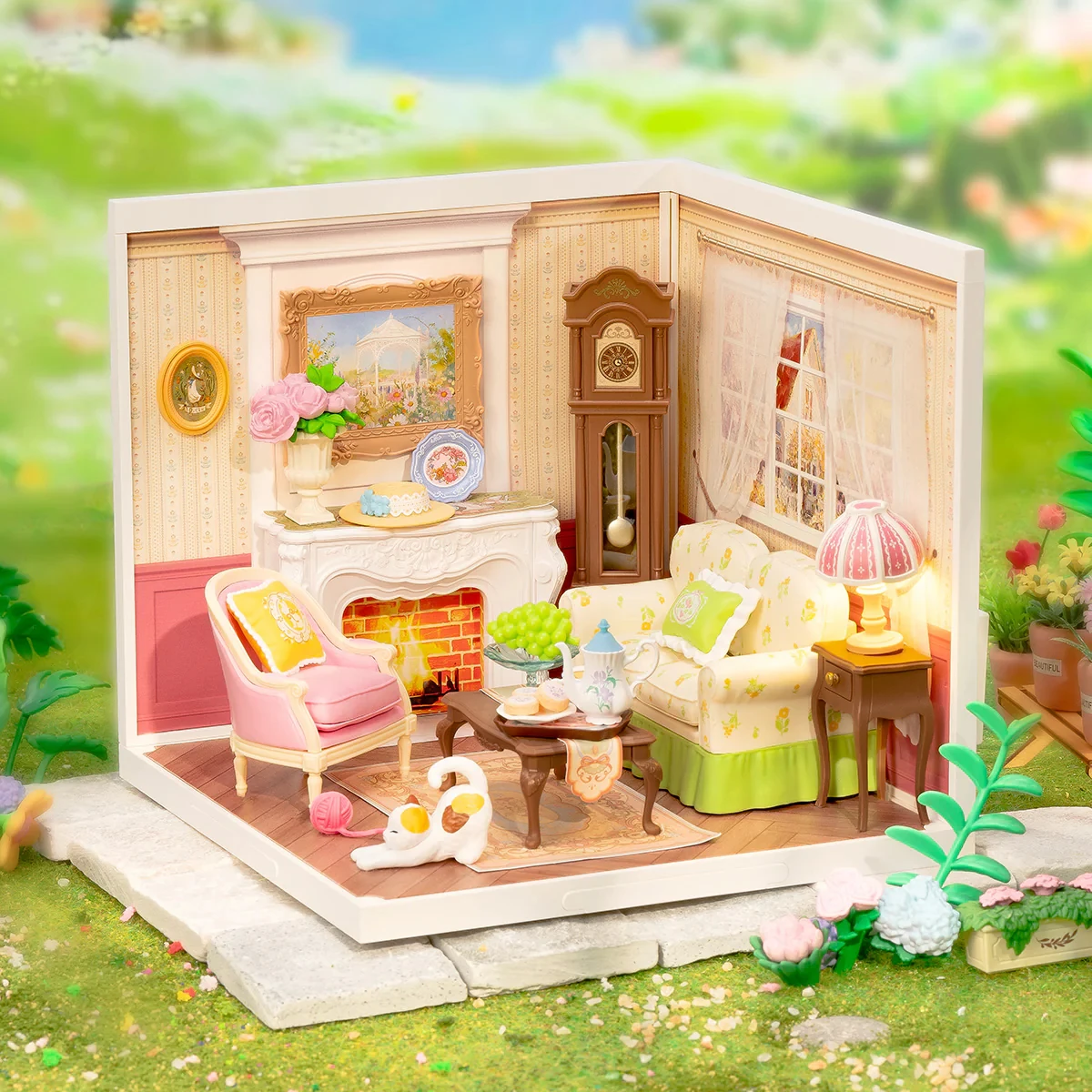 Rolife Kit per case in miniatura fai-da-te Kit diorama da cortile modello Super Creator Perfetto regalo di compleanno di Natale per adulti e bambini