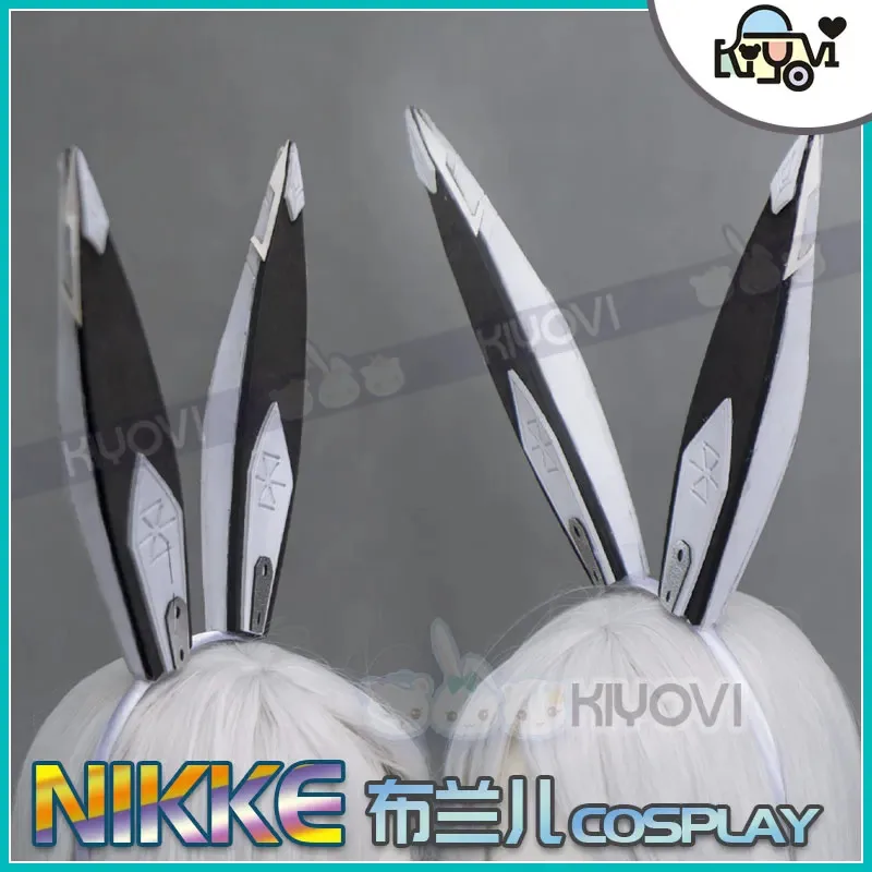

DY20Game NIKKE The Goddess of Victory Blanc Cosplay Costume Wig White Bunny Girl Uniform Women Sexy Bodysuits Halloween Party Ou