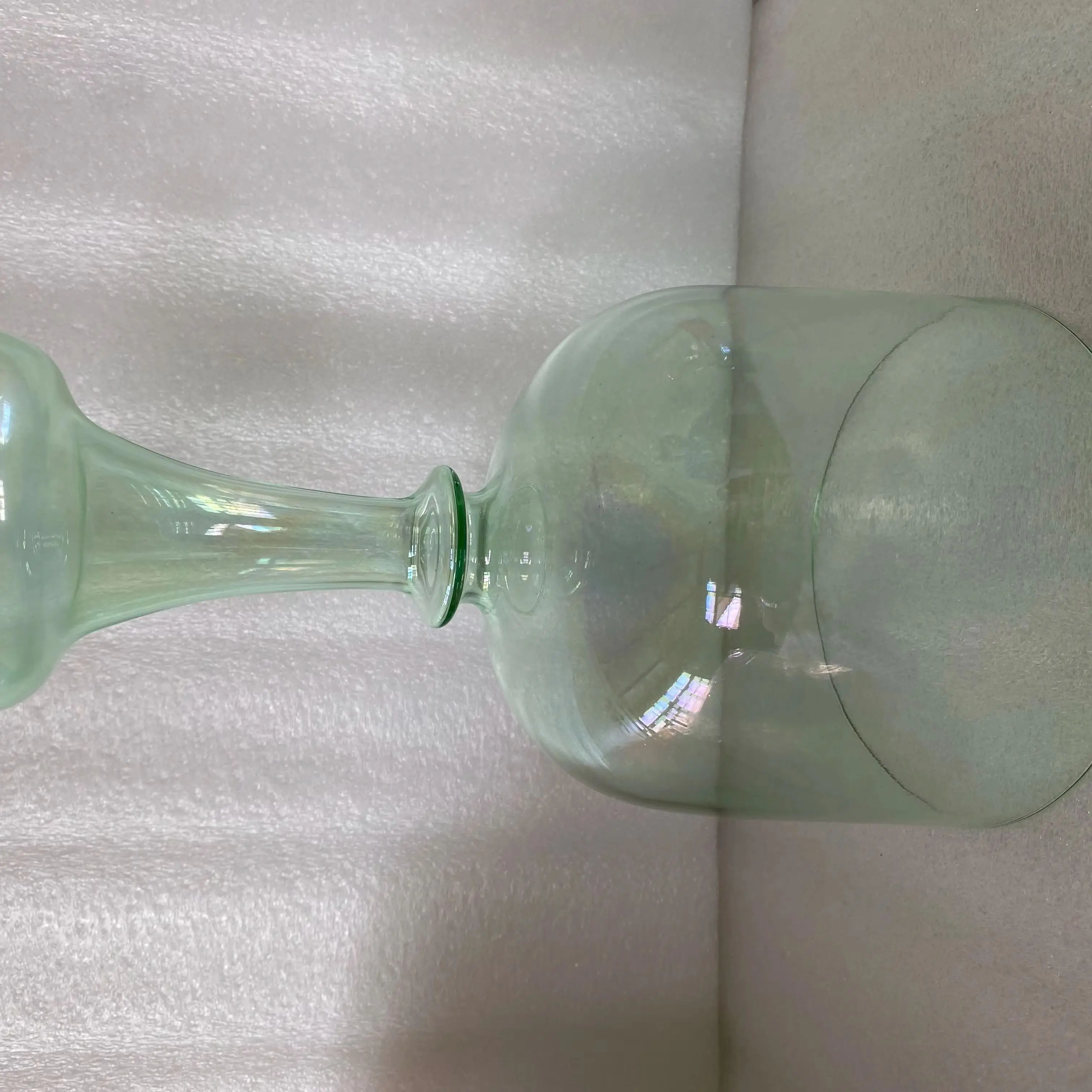 Magic green color crystal singing chalice&grail 432hz 4th octavce perfect pitch 