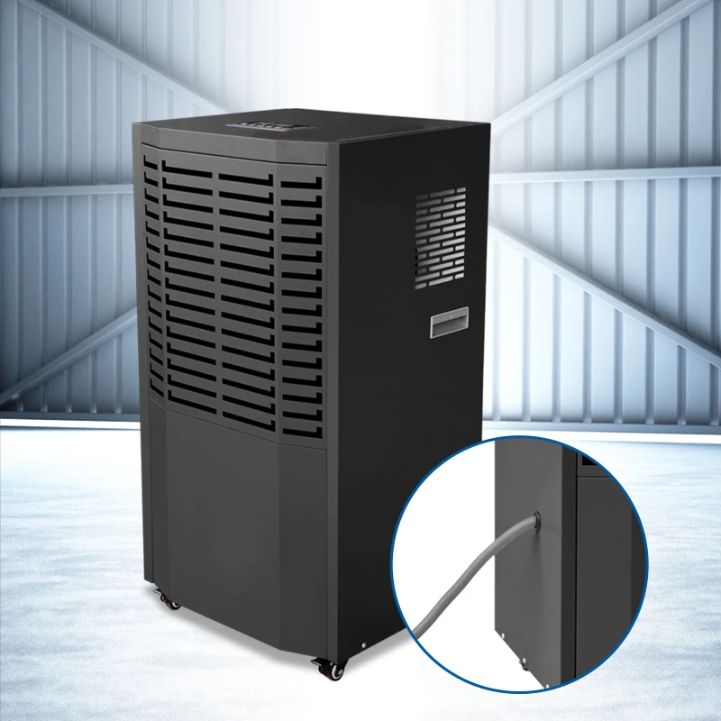 150L/D Industrial dehumidifier Basement moisture storage room Small workshop pool warehouse Air dehumidifier Dehumidifier