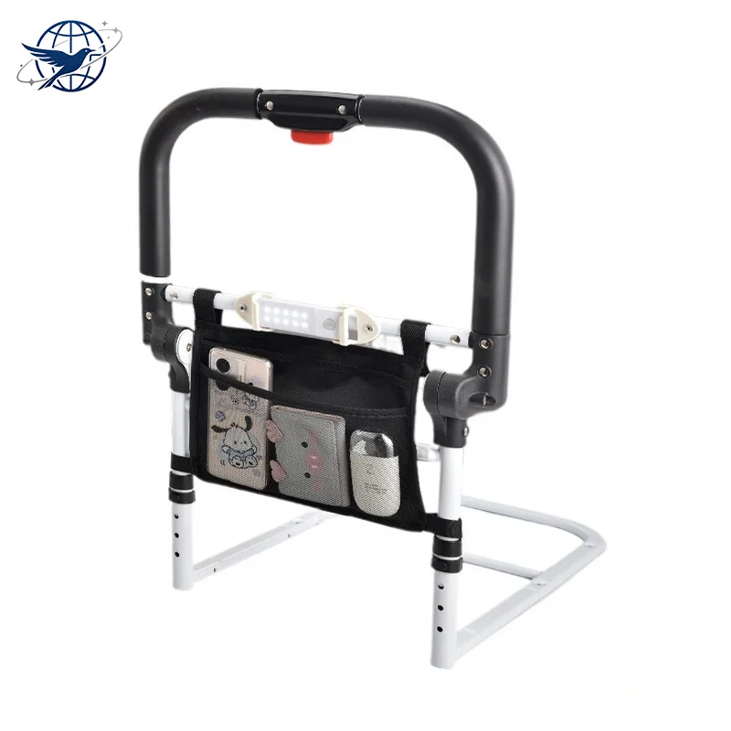The elderly safety bed rails, folding bedside armrests, the elderly get up aids, pregnant women bed guardrails