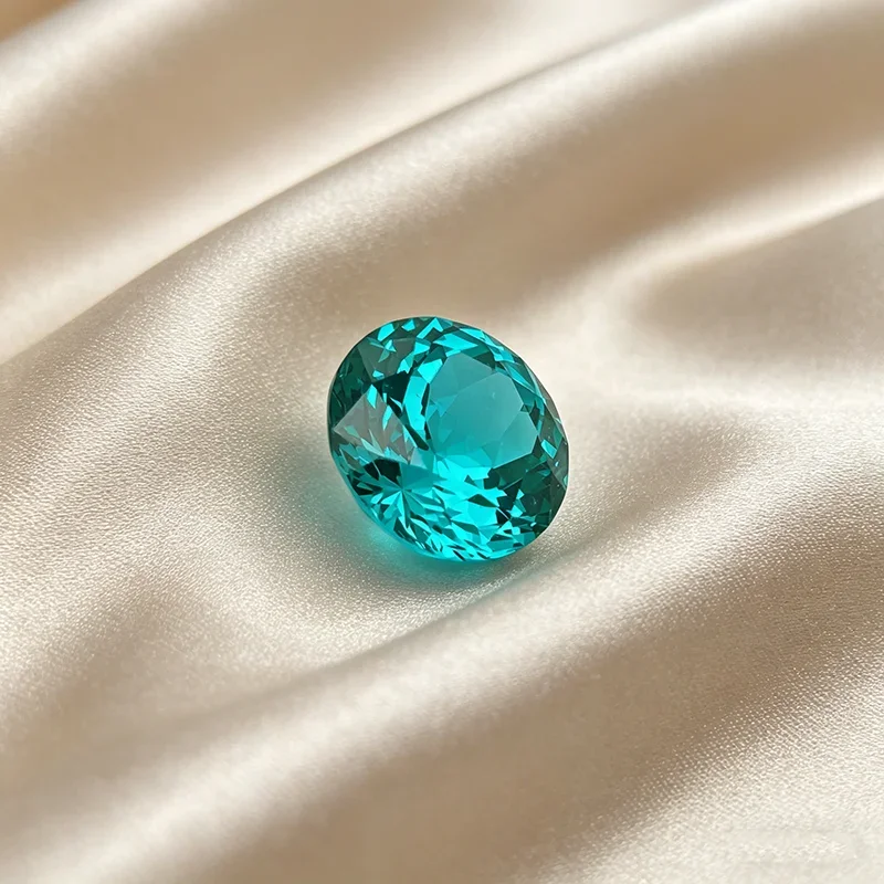Par-Lab Grown Paraiba Edelstein Rund Birne Herz Smaragd Kissen Marquise Asscher Princess Quadratisch Rechteckig für Schmuckset – Detail 6