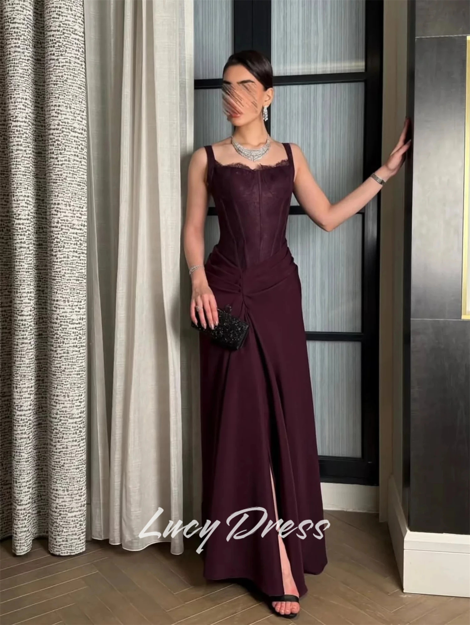 

Lucy Customized Cocktail Dress Birthday Dresses Luxury 2025 Wedding Party Dresses Special Occasion Dress Mermaid Party Dresses