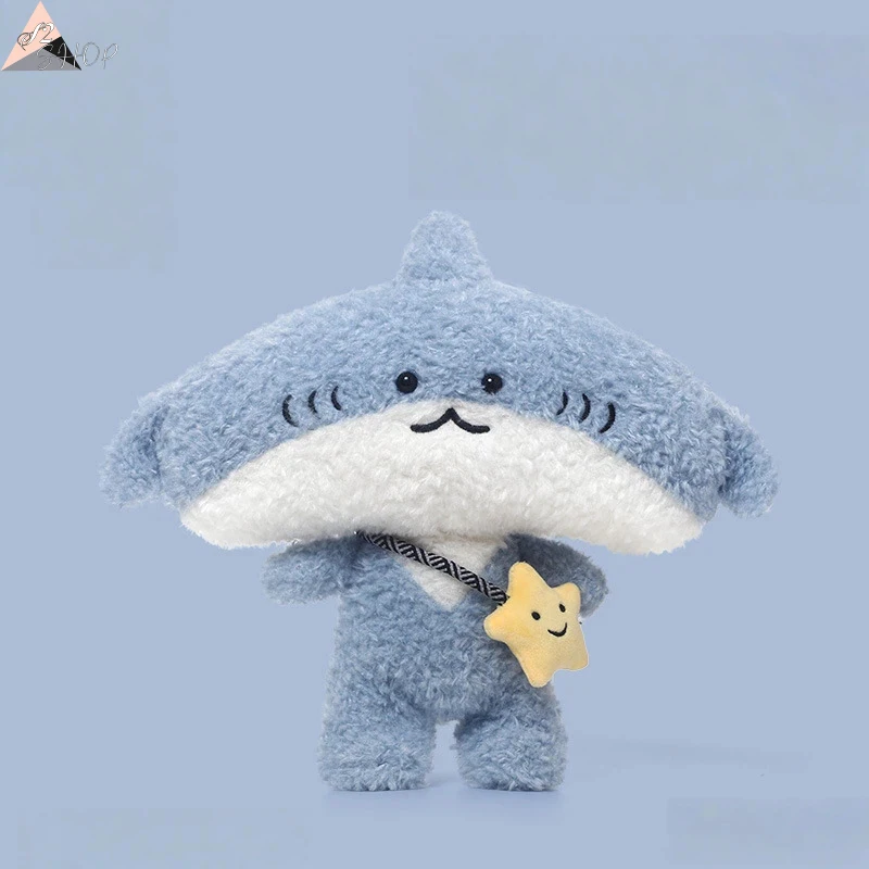 

French Baguette Shark Plush Toy Funny & Cuddly Stuffed Animal Pillow Unique Adorable Gift for Kids Girls