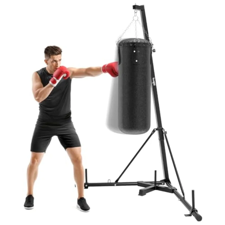 Gym punching bag hanger: stainless steel swivel chain with 4 snap hooks silver corrosion-resistant for heavy bag swing trapeze