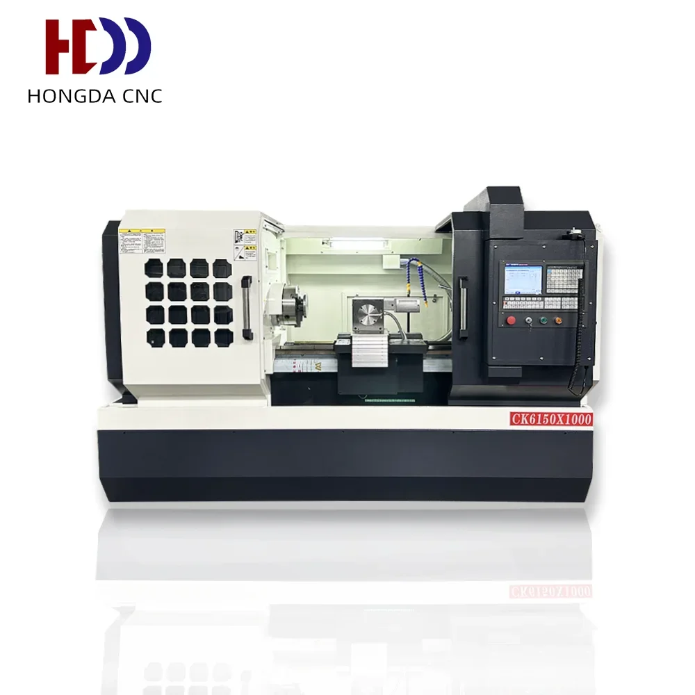 

Fully automatic CNC lathe Conventional turning machine tools CK6150 CK6163 Gearbox Flat Bed Horizontal CNC lathe Machine