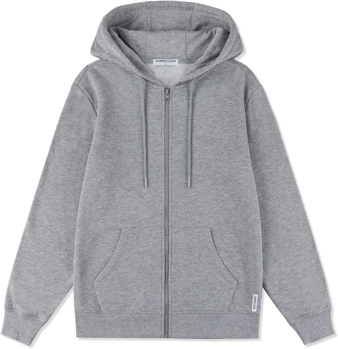 Women's Soft Brushed Fleece Zip Up Hoodie Casual Pocket Hooded Sweatshirt S-XXL