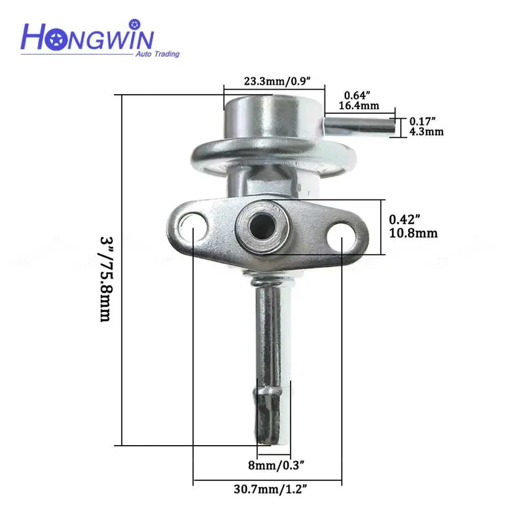 22670-VB000 22670 VB000 Fuel Pressure Regulator Fits Nissan Patrol Safari Y61 TY61 Civilian W41 DCW41 DHW41 4.5L TB45E 1997-2001