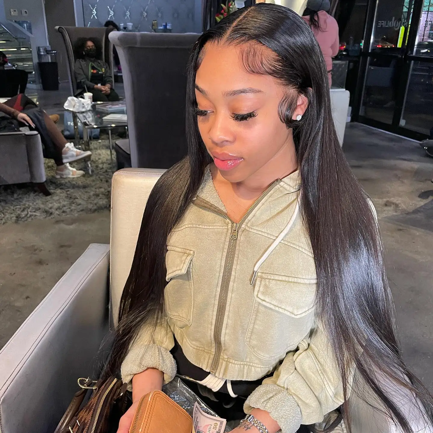 Bone Straight ≥98% Human Hair Wigs 13x6 Hd Transparent Lace Frontal Wig 13x4 Pre Plucked Lace Wigs For Women 200% Real Density Brazilian 360 Lace Front Hair Wig 30 40 Inch Local Warehouse In The Us Ships Within