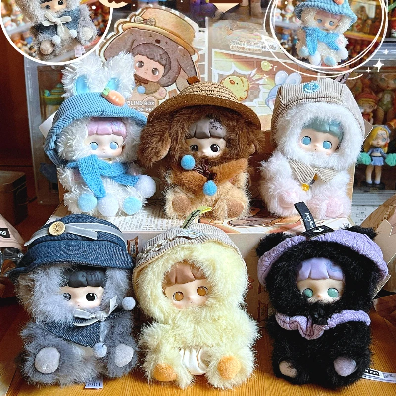

MaiDongDong Warm Wood Childrens Whispers Series Blind Box Cute Anime Figure Mystery Box Anime Doll Vinyl Toys Girl Surprise Gift
