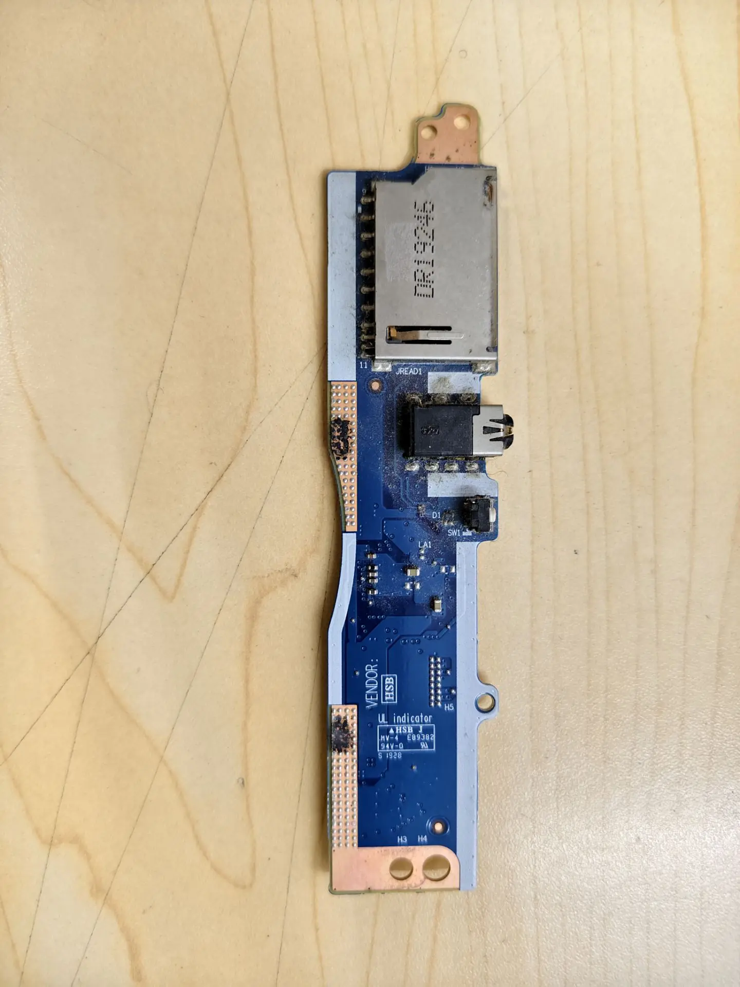 Used for Lenovo V15 V14-IWL IIL IML IdeaPad S145-15 S145-1S145-15IW Audio Card Reader NS-C121 100% Tested
