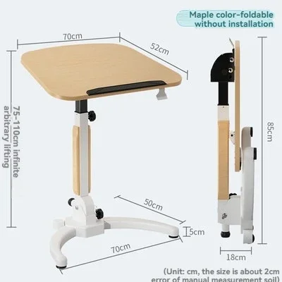 Upgrade Folding Lift Computer Desk Standing Free Installation Removable Learning Book Table Children's Online Class Writing Desk