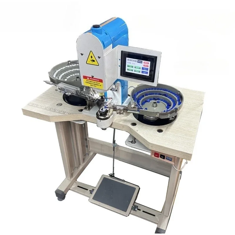 newAutomatic buckle machine Four-in-one buckle machine T5T8 straw hat buckle shaking head