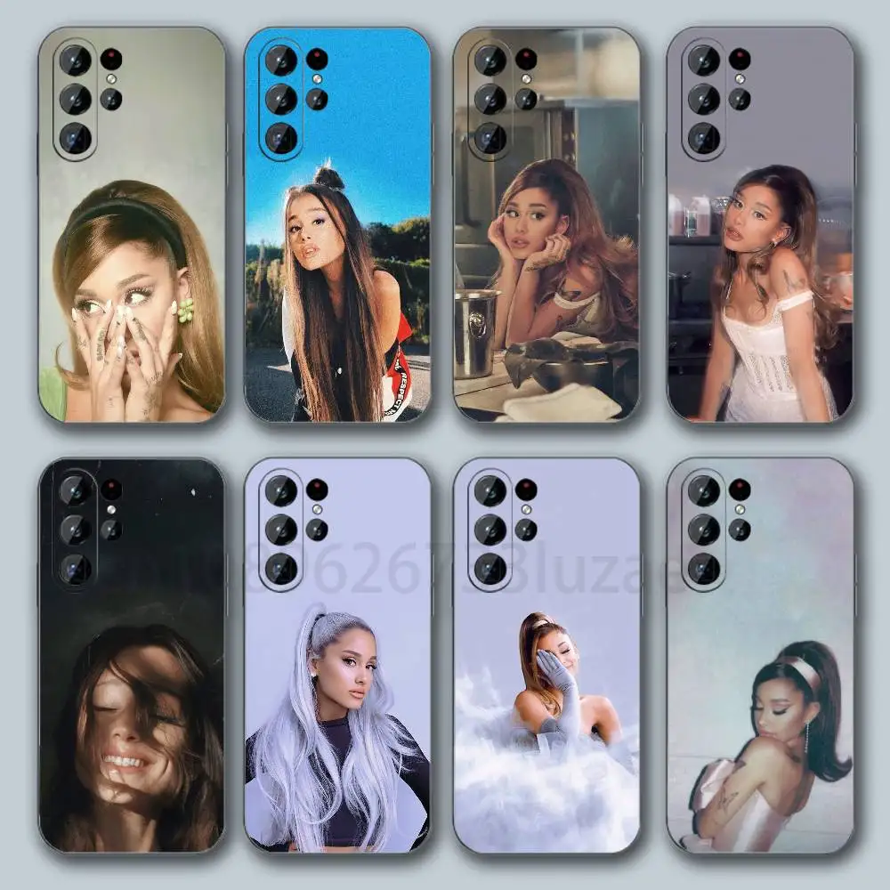 

A-Ariana Singer G-Grande Phone Case For Samsung Galaxy S20 S30 S21 S22 S23 S24 S25 S26 Plus Ultra S Silicone Cover U
